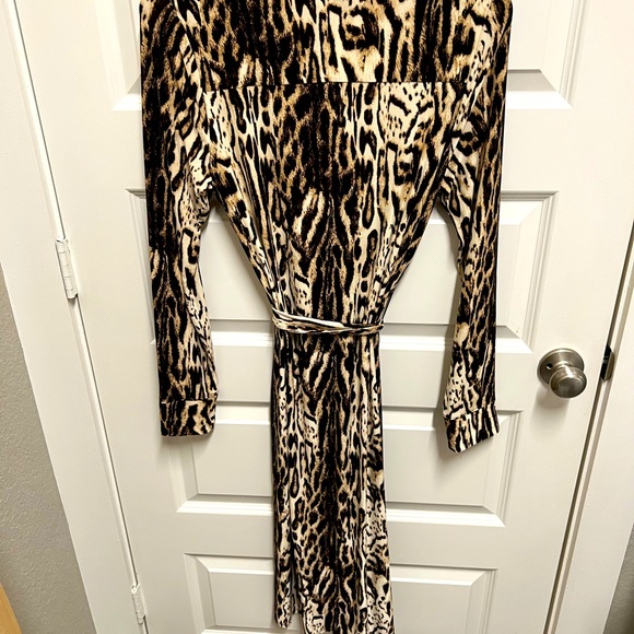 Inc long sleeve side slit button down dress - Picture 7 of 9